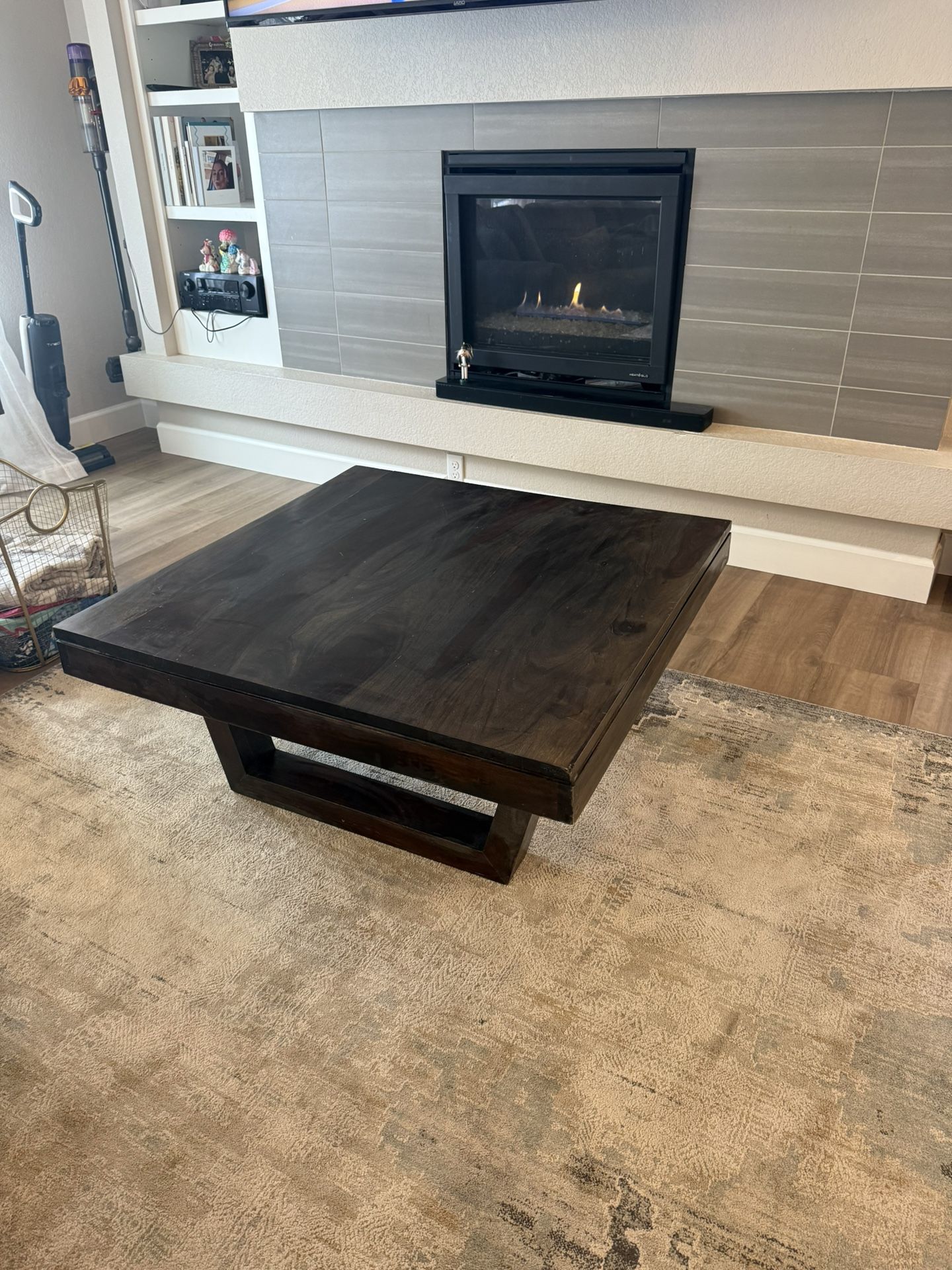 Modern Solid Wood Coffee Table
