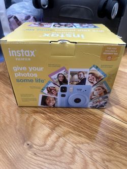 Fujifilm Instax Camera Bundle – Instant Film Camera + Accessories – Ready to Use
