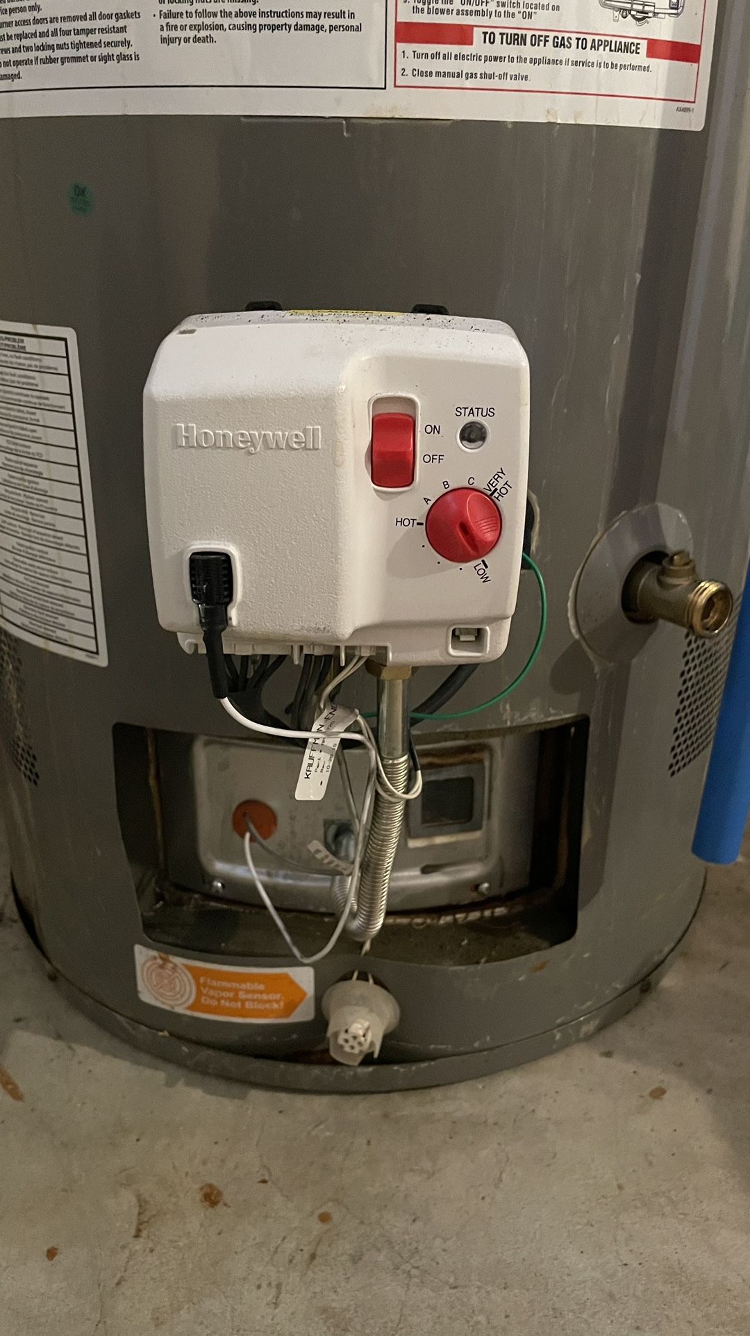 Water Heater Thermostat