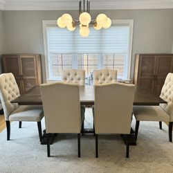 Dining Room Table & Free Chairs 