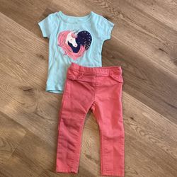 Carters Baby Girls Outfit 24 Months
