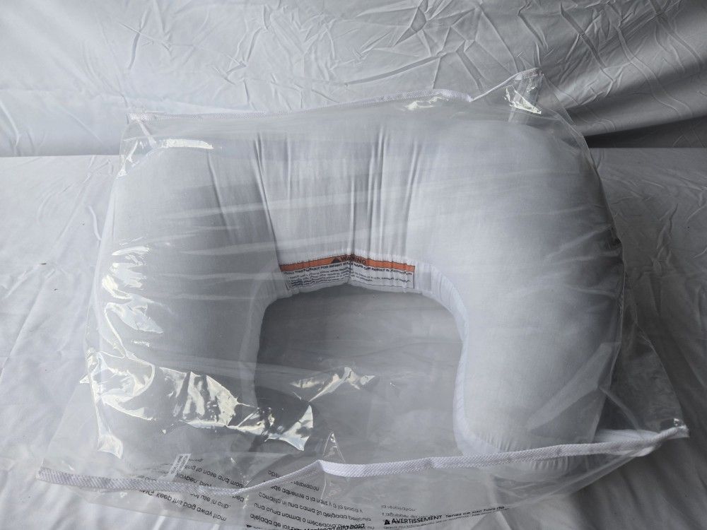 Brand New White Boppy Pillow
