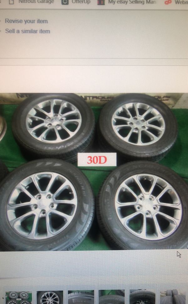 18 jeep grand cherokee oem factory wheels tires for sale in diamond bar ca offerup offerup