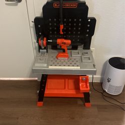 Kids Black And Decker Tool Bench 