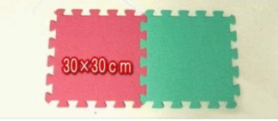 15PCS EVA Color Joint Mat, Joint Mat, 30cm *30cm, Thickness: Approx. 0.5 inches (12 mm), Set of 15pcs  Yellow:3pcs Blue: 4 pcs Green: 4 pcs Red : 4 pc