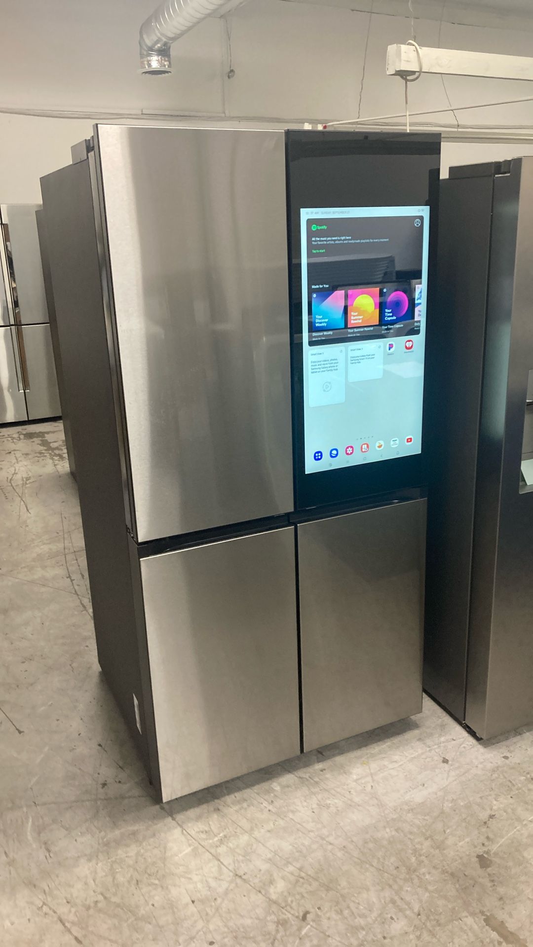 Samsung Smart Hub Refrigerator 