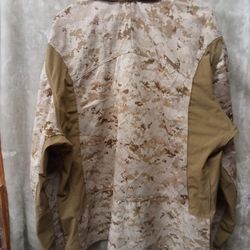 USMC Apecs Cdj 180s Cold Weather Desert Marpat Combat Jacket Seal - Medium-  