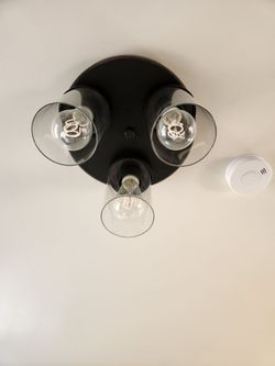 2 lights fixtures. Like new