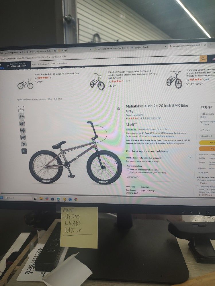 Kush2 + Bicycle 