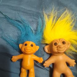 Troll Doll And Troll Necklace 