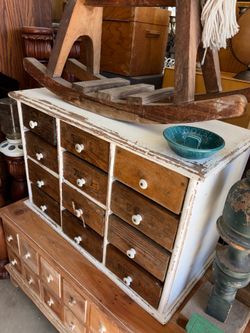 Antique Apothecary Cabinet
