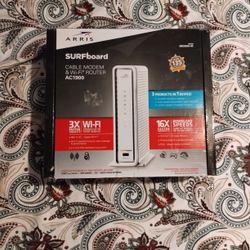 ARRIS SURFboard CABLE MODEM & Wi-fi ROUTER