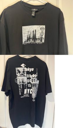 H&M RELAXED FIT BLACK TSHIRT-MEN’S LARGE