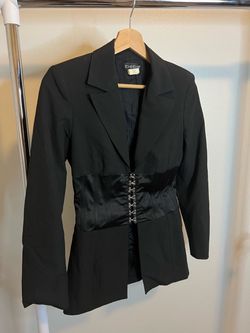 Vintage Bebe Corset Blazer size 2 (XS)