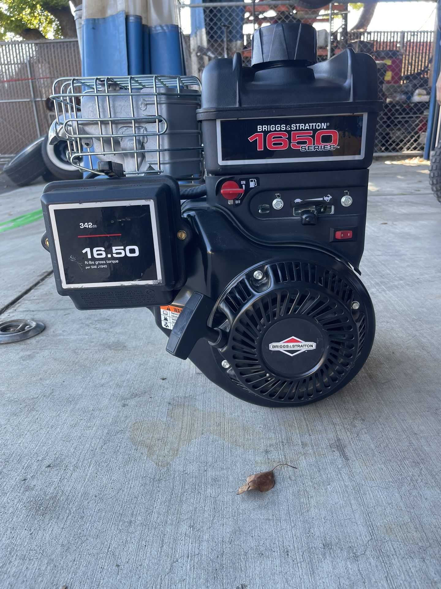 Briggs and Stratton 1650 series Motor