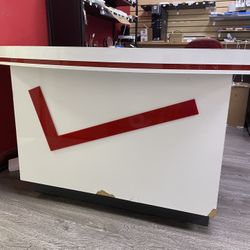 Front Desk Table Almost Excellent Condition Available For Sale 