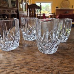 Waterford Marquis Double Old Fashioned Glasses -- Set Of 4