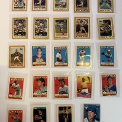 1987/88 Mini Baseball ⚾️ Cards