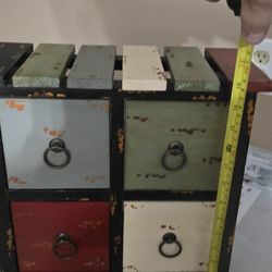 Antique Looking 4 Drawer Medium Sized Storage Piece