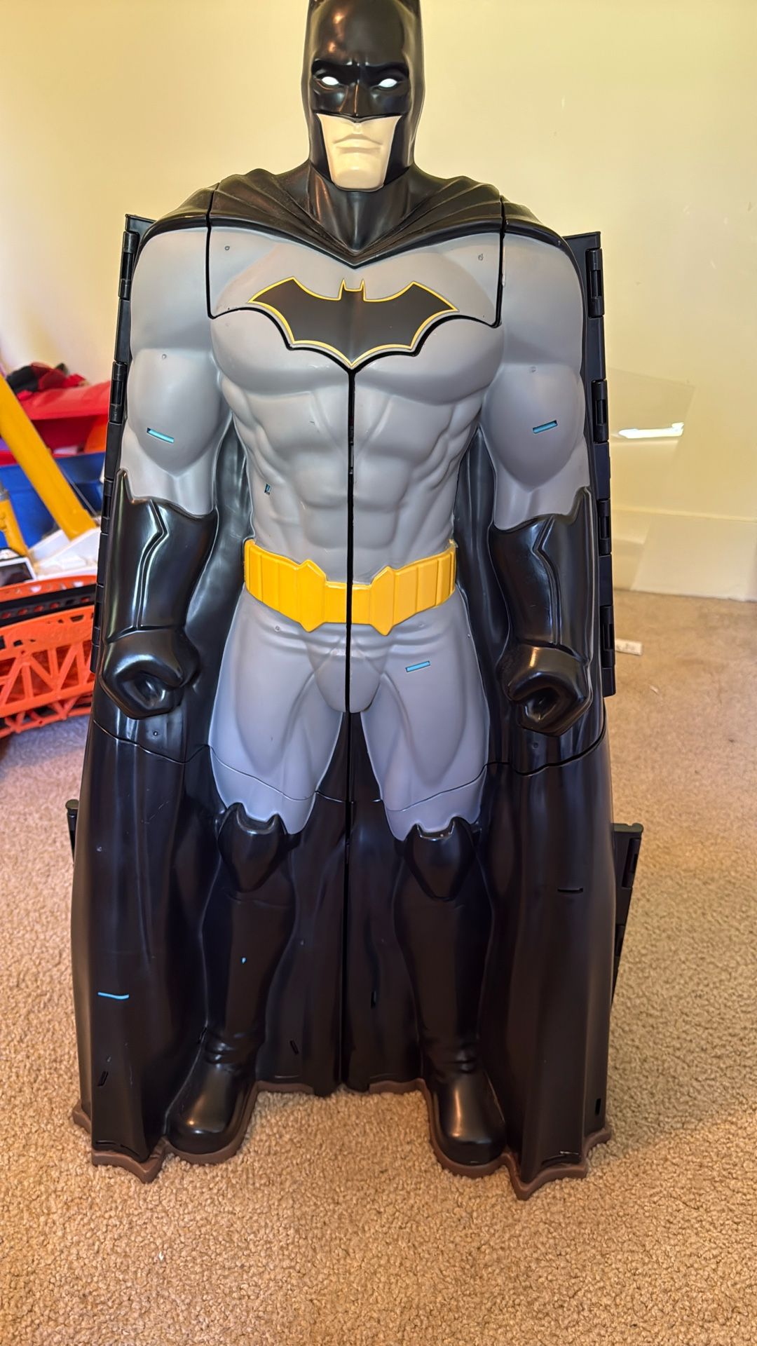 Batcave Giant Transforming Playset 33” Tall DC Comics Batman Bat-tech Spinmaster