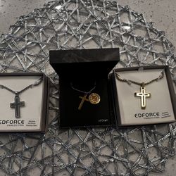  Necklace Stainless Steel 