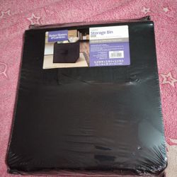 Fabric Storage Bin Black 