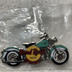 Hard Rock Cafe Houston Motorcycle Pin