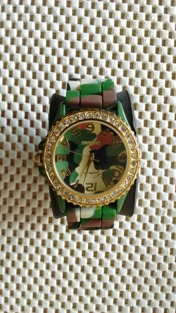 Camouflage watch