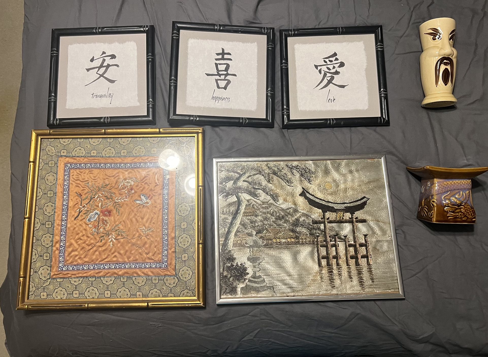 Vintage Asian Theme Decor