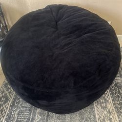 BERKSHIRE BLANKET SOFA SACK UNISEX BLACK 5FT LOUNGER COZYCORE