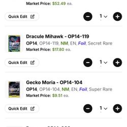 One Piece SR Alts And Playable