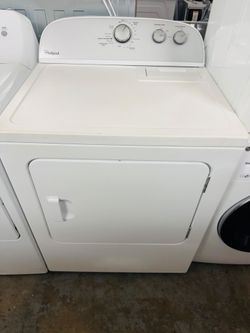 Whirlpool White Front-Load Dryer