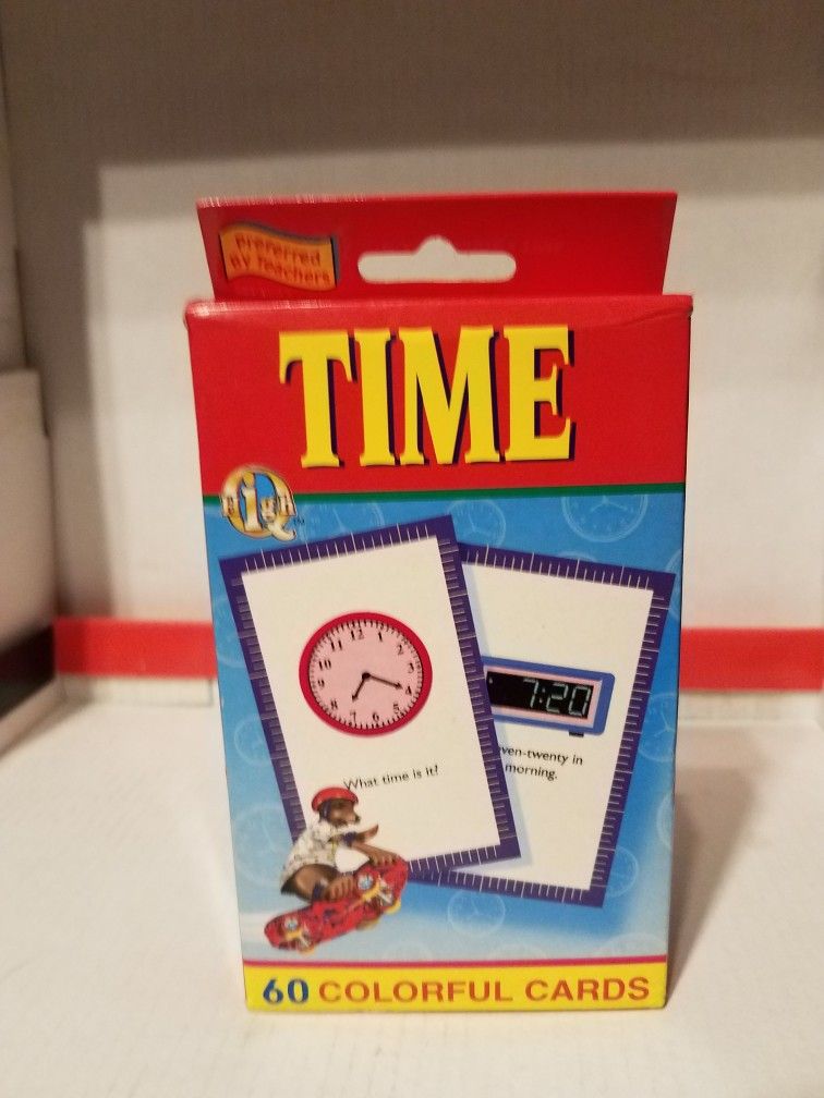 Learn How To Tell Time Flashcards