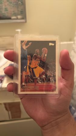 1996 TOPPS Kobe Bryant Rookie Card #138