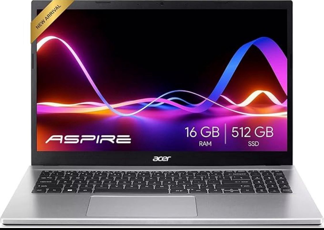 ACER ASPIRE 15.6" Touchscreen | AMD Ryzen 5 7520U | 16GB DDR5 | 512GB SSD | WIFI