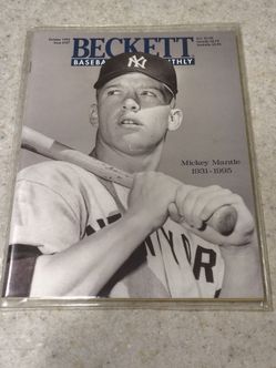 1995 Mickey Mantle Beckett Magazine.