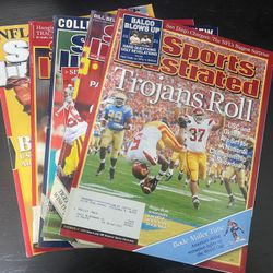 USC Sports Illustrated Magazines