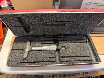 Starrett Depth Micrometer Set with Case