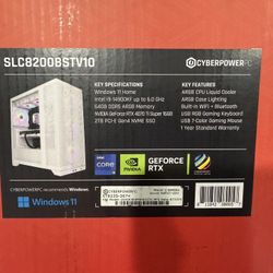 Cyber Power Gaming Computer - New & sealed