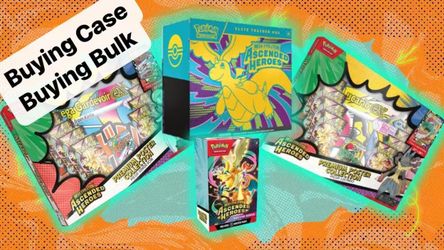 Ascended Heros ETB, Booster and poster