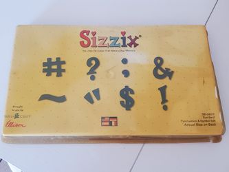 Provo Craft Sizzix Fun Serif Punctuation & Symbol Set