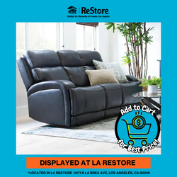 Victor Leather 88" Power Zero Gravity Reclining Sofa