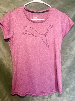 Puma pink dryCELL workout shirt size M