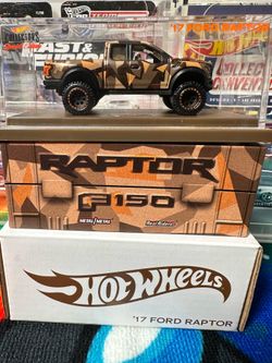 Hot wheels raptor f150