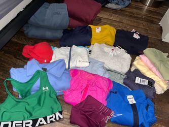 20 Pieces Of Well Known Brands: Lululemon, Champion, Nike, Puma, Spider, Colombia, Adidas, Under Armour