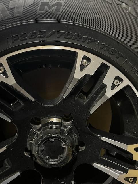 Brand New Tires ND Rims Hankook Dyna Pro 26570r17
