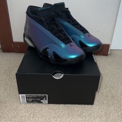 DS Air Jordan 14 Retro Low Love Letter Size 9 M / 10.5 W