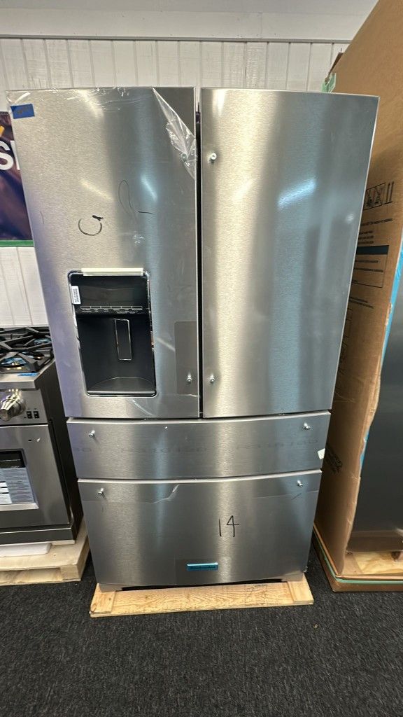 New Open Box KitchenAid 4 Door Refrigerator