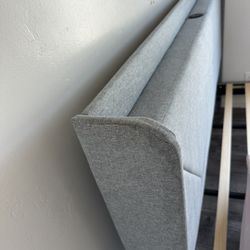 Grey King Size Bed Frame