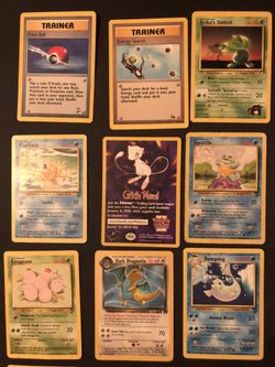 Set of 75 Pokémon cards, some rare, all in excellent condition